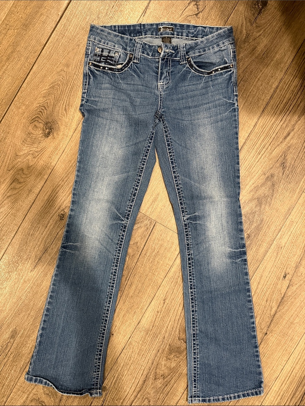 Women’s Blue Denim Jeans - Classic bootcut